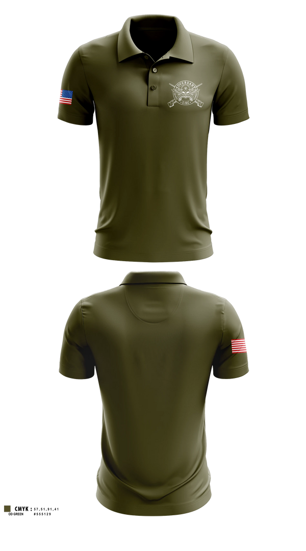 Short Sleeve Performance Polo, PSEG VETS, Army, Teamtime, Team time, sublimation, custom sports apparel, team uniforms, spirit wear, spiritwear, sports uniforms, custom shirts, team store, custom team store, fundraiser sports, apparel fundraiser