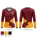 Valley RoughRiders Women's Long Sleeve V-neck Shirt - 1