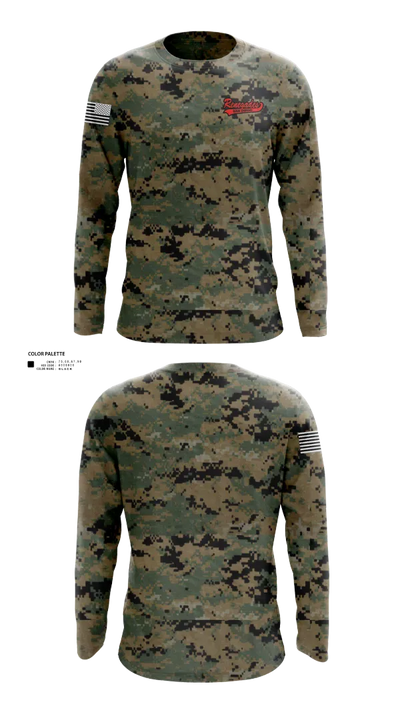 San Diego Renegades Long Sleeve Performance Shirt 21