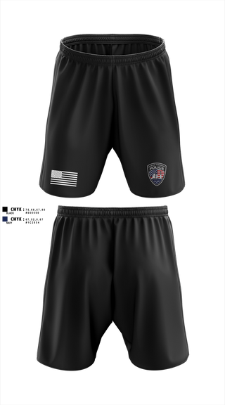 Athletic Shorts With Pockets, Ocean Township Police, Police, Teamtime, Team time, sublimation, custom sports apparel, team uniforms, spirit wear, spiritwear, sports uniforms, custom shirts, team store, custom team store, fundraiser sports, apparel fundraiser