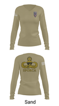 HHC, 725th BSB, 2/11 ABN 60450705 Women's Long Sleeve V-neck Shirt - 97