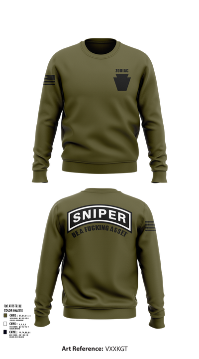 Zodiac 61144818 Crew Neck Sweatshirt - 102