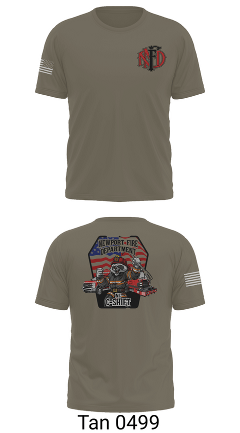 Short Sleeve Performance Shirt, Newport Fire Dept, Fire Department, Teamtime, Team time, sublimation, custom sports apparel, team uniforms, spirit wear, spiritwear, sports uniforms, custom shirts, team store, custom team store, fundraiser sports, apparel fundraiser