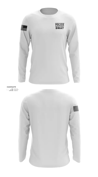 Long Sleeve Performance Shirt, Harrisonburg Police Department SWAT, , Teamtime, Team time, sublimation, custom sports apparel, team uniforms, spirit wear, spiritwear, sports uniforms, custom shirts, team store, custom team store, fundraiser sports, apparel fundraiser