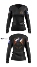 DSTB, 3DSB 4532525 Women's Long Sleeve V-neck Shirt - 3