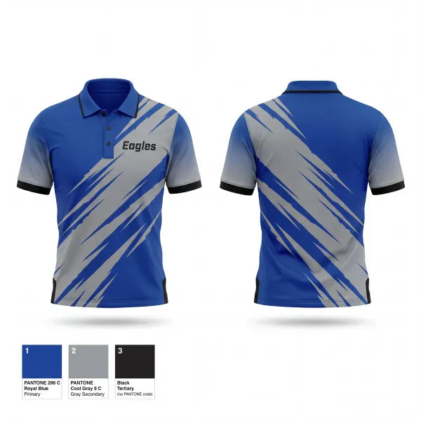 Short Sleeve Performance Polo, Eagles, Men's Basketball, Teamtime, Team time, sublimation, custom sports apparel, team uniforms, spirit wear, spiritwear, sports uniforms, custom shirts, team store, custom team store, fundraiser sports, apparel fundraiser