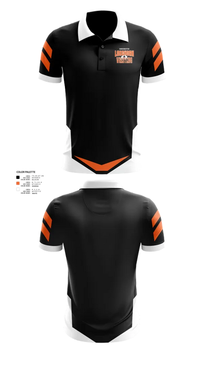 Dorchester Longhorn Wrestling 92597405 Short Sleeve Performance Polo - 21