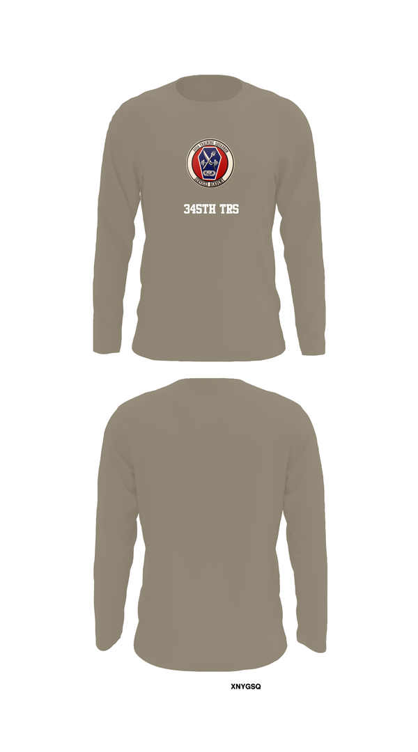 Long Sleeve Performance Shirt, 345th TRS, , Teamtime, Team time, sublimation, custom sports apparel, team uniforms, spirit wear, spiritwear, sports uniforms, custom shirts, team store, custom team store, fundraiser sports, apparel fundraiser