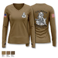 113MP SRT MS ARNG 41604845 Women's Long Sleeve V-neck Shirt - 1