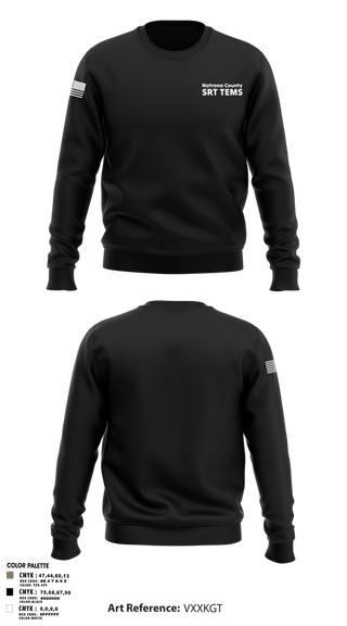 Crew Neck Sweatshirt, Natrona County SRT TEMS, , Teamtime, Team time, sublimation, custom sports apparel, team uniforms, spirit wear, spiritwear, sports uniforms, custom shirts, team store, custom team store, fundraiser sports, apparel fundraiser