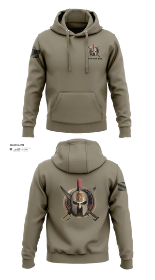 Hoodie, 108th Air Defense Artillery Brigade, Army, Teamtime, Team time, sublimation, custom sports apparel, team uniforms, spirit wear, spiritwear, sports uniforms, custom shirts, team store, custom team store, fundraiser sports, apparel fundraiser
