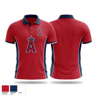 Angels 94595343 Short Sleeve Performance Polo - 1