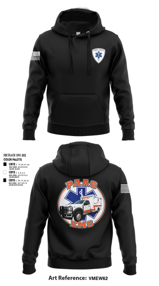 Hoodie, PAAS, EMS/EMT, Teamtime, Team time, sublimation, custom sports apparel, team uniforms, spirit wear, spiritwear, sports uniforms, custom shirts, team store, custom team store, fundraiser sports, apparel fundraiser