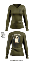 377th MP Co 11271706 Women's Long Sleeve V-neck Shirt - 101