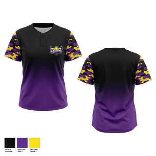 Two Button Softball Jersey, Diamonds of Talladega, Softball, Teamtime, Team time, sublimation, custom sports apparel, team uniforms, spirit wear, spiritwear, sports uniforms, custom shirts, team store, custom team store, fundraiser sports, apparel fundraiser