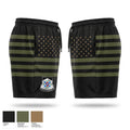 106th IEW Battalion Athletic Shorts With Pockets - 1