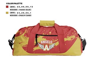 Duffle Bag, Angels, , Teamtime, Team time, sublimation, custom sports apparel, team uniforms, spirit wear, spiritwear, sports uniforms, custom shirts, team store, custom team store, fundraiser sports, apparel fundraiser