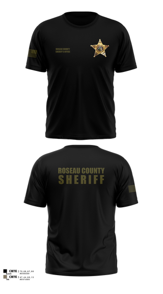 Short Sleeve Performance Shirt, Roseau County Sheriff’s Office, Police, Teamtime, Team time, sublimation, custom sports apparel, team uniforms, spirit wear, spiritwear, sports uniforms, custom shirts, team store, custom team store, fundraiser sports, apparel fundraiser
