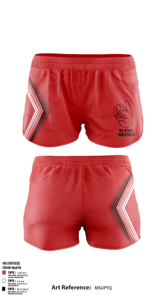 Womens Shorts, Nc state Wolfpack, , Teamtime, Team time, sublimation, custom sports apparel, team uniforms, spirit wear, spiritwear, sports uniforms, custom shirts, team store, custom team store, fundraiser sports, apparel fundraiser