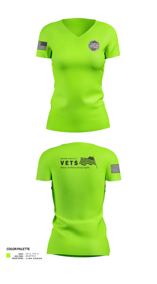 Womens Short Sleeve Vneck Shirt, South Texas UPVETS, , Teamtime, Team time, sublimation, custom sports apparel, team uniforms, spirit wear, spiritwear, sports uniforms, custom shirts, team store, custom team store, fundraiser sports, apparel fundraiser