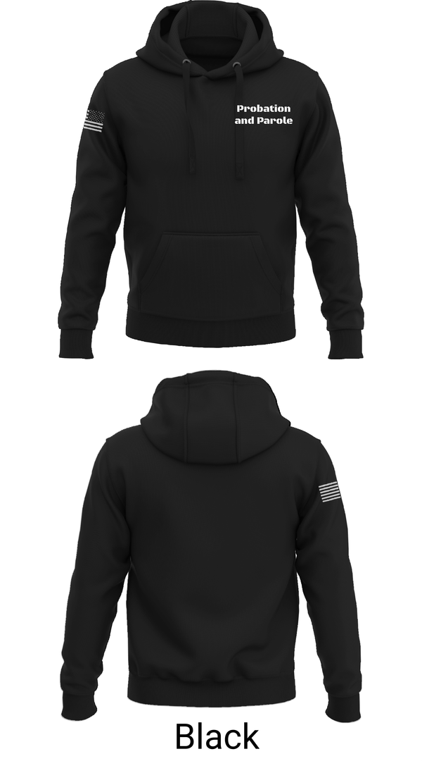 Hoodie, Probation and Parole, Police, Teamtime, Team time, sublimation, custom sports apparel, team uniforms, spirit wear, spiritwear, sports uniforms, custom shirts, team store, custom team store, fundraiser sports, apparel fundraiser