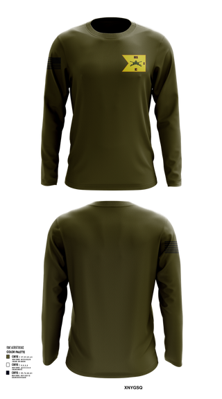 Long Sleeve Performance Shirt, E1-81 AR BDE, , Teamtime, Team time, sublimation, custom sports apparel, team uniforms, spirit wear, spiritwear, sports uniforms, custom shirts, team store, custom team store, fundraiser sports, apparel fundraiser