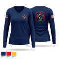 67th Fighter Squadron 50993452 Women's Long Sleeve V-neck Shirt - 1