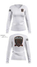 City of Latrobe 96870141 Women's Long Sleeve V-neck Shirt - 22