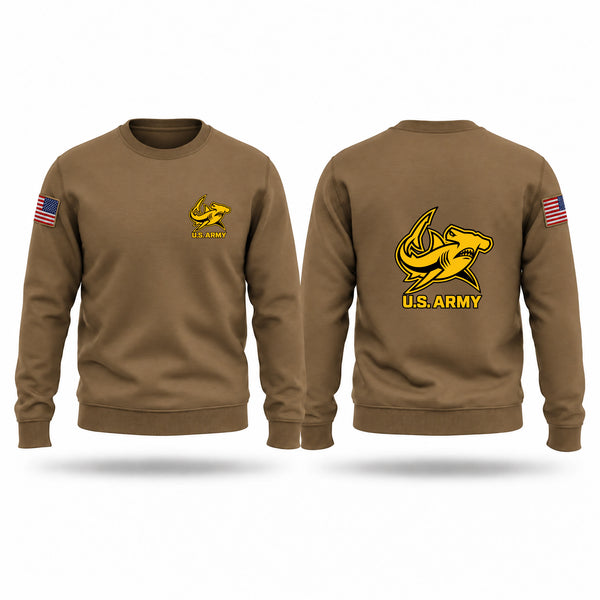 Crew Neck Sweatshirt, Mobile Recruiting Company, Army, Teamtime, Team time, sublimation, custom sports apparel, team uniforms, spirit wear, spiritwear, sports uniforms, custom shirts, team store, custom team store, fundraiser sports, apparel fundraiser