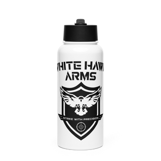 Whitehawk Arms 42487826 Stainless Steel Water Bottle with a Straw Lid