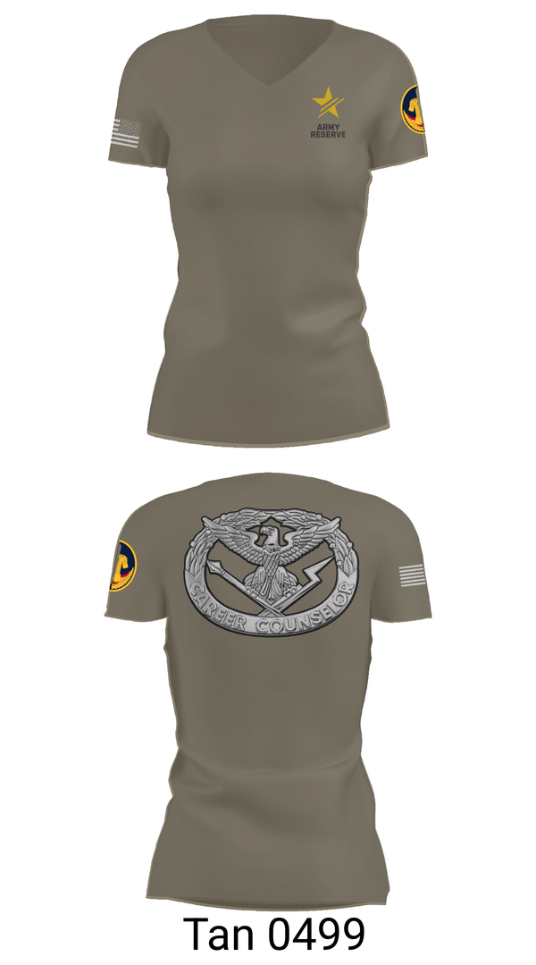 Womens Short Sleeve Vneck Shirt, ARCC, Army, Teamtime, Team time, sublimation, custom sports apparel, team uniforms, spirit wear, spiritwear, sports uniforms, custom shirts, team store, custom team store, fundraiser sports, apparel fundraiser