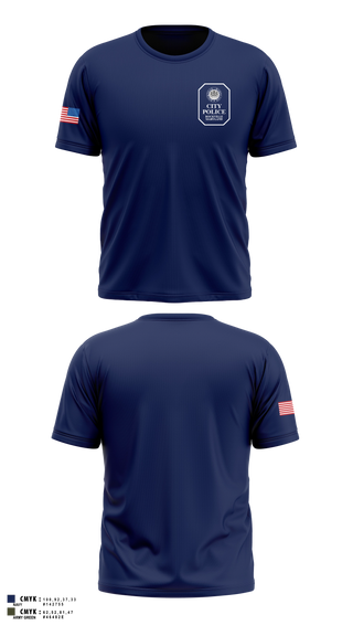 Short Sleeve Performance Shirt, Rockville City Police, Police, Teamtime, Team time, sublimation, custom sports apparel, team uniforms, spirit wear, spiritwear, sports uniforms, custom shirts, team store, custom team store, fundraiser sports, apparel fundraiser
