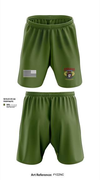 Athletic Shorts With Pockets, 25th Infantry Division, , Teamtime, Team time, sublimation, custom sports apparel, team uniforms, spirit wear, spiritwear, sports uniforms, custom shirts, team store, custom team store, fundraiser sports, apparel fundraiser