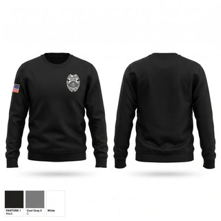 Crew Neck Sweatshirt, Presidio Police Department, Police, Teamtime, Team time, sublimation, custom sports apparel, team uniforms, spirit wear, spiritwear, sports uniforms, custom shirts, team store, custom team store, fundraiser sports, apparel fundraiser
