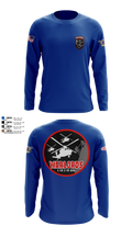 2-10 AHB Knighthawks 14380811 Long Sleeve Performance Shirt 66