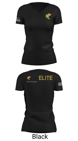 Womens Short Sleeve Vneck Shirt, OSO Elite Realty, , Teamtime, Team time, sublimation, custom sports apparel, team uniforms, spirit wear, spiritwear, sports uniforms, custom shirts, team store, custom team store, fundraiser sports, apparel fundraiser
