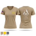 175 CPT Women's Short Sleeve V-neck Shirt - 1