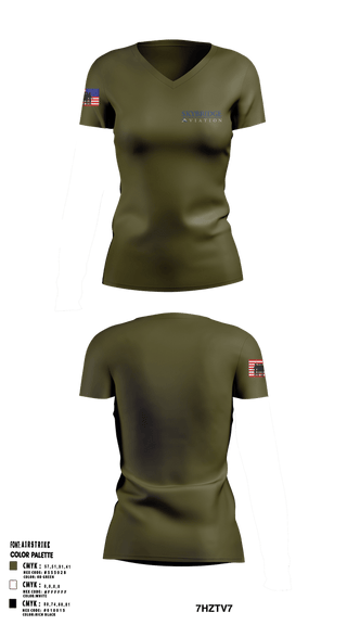 Womens Short Sleeve Vneck Shirt, SkyBridge Aviation, , Teamtime, Team time, sublimation, custom sports apparel, team uniforms, spirit wear, spiritwear, sports uniforms, custom shirts, team store, custom team store, fundraiser sports, apparel fundraiser