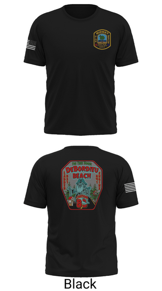 Short Sleeve Performance Shirt, Midway Fire Station 83, Fire Department, Teamtime, Team time, sublimation, custom sports apparel, team uniforms, spirit wear, spiritwear, sports uniforms, custom shirts, team store, custom team store, fundraiser sports, apparel fundraiser