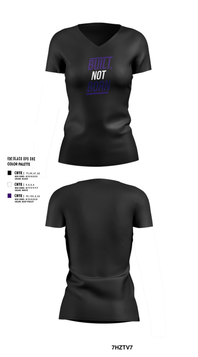 Northwest Magic Basketball 74207630 Women's Short Sleeve V-neck Shirt - 102