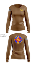 HQ 142 FA BDE 48395410 Women's Long Sleeve V-neck Shirt - 21