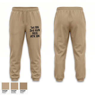 Sweatpants, 1st BN, 3rd AVN REG ATK BN, Army, Teamtime, Team time, sublimation, custom sports apparel, team uniforms, spirit wear, spiritwear, sports uniforms, custom shirts, team store, custom team store, fundraiser sports, apparel fundraiser