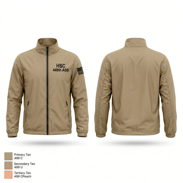 Windbreaker, HSC 449th ASB, National Guard, Teamtime, Team time, sublimation, custom sports apparel, team uniforms, spirit wear, spiritwear, sports uniforms, custom shirts, team store, custom team store, fundraiser sports, apparel fundraiser