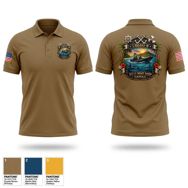 Short Sleeve Performance Polo, LOGSU-8, Navy, Teamtime, Team time, sublimation, custom sports apparel, team uniforms, spirit wear, spiritwear, sports uniforms, custom shirts, team store, custom team store, fundraiser sports, apparel fundraiser