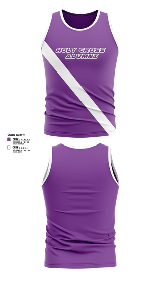 Mens Track Singlet, Holy Cross Alumni, Track & Field, Teamtime, Team time, sublimation, custom sports apparel, team uniforms, spirit wear, spiritwear, sports uniforms, custom shirts, team store, custom team store, fundraiser sports, apparel fundraiser