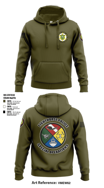 Muscogee Nation Special Operations 96454937 Hoodie - 3