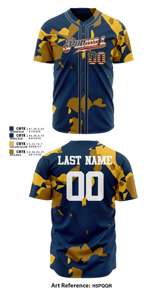 Full Button Baseball Jersey, Pumas, Baseball, Teamtime, Team time, sublimation, custom sports apparel, team uniforms, spirit wear, spiritwear, sports uniforms, custom shirts, team store, custom team store, fundraiser sports, apparel fundraiser