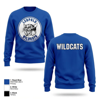 Crew Neck Sweatshirt, Leopold, Cross Country, Teamtime, Team time, sublimation, custom sports apparel, team uniforms, spirit wear, spiritwear, sports uniforms, custom shirts, team store, custom team store, fundraiser sports, apparel fundraiser