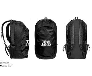 Gear Bag, Team James, Wrestling, Teamtime, Team time, sublimation, custom sports apparel, team uniforms, spirit wear, spiritwear, sports uniforms, custom shirts, team store, custom team store, fundraiser sports, apparel fundraiser