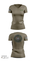 Special Operations 17441001 Women's Short Sleeve V-neck Shirt - 22